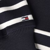 Tommy Hilfiger  - Tommy Hilfiger - Placed stribe | Sweatshirt Navy Ecru