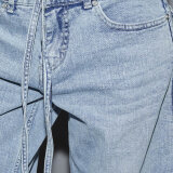 Sisters Point ( Dame ) - SISTERS POINT - ONEA-BELT.JE4 | JEANS LIGHT BLUE