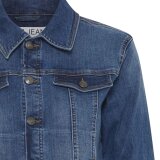 Pulz Jeans ( Dame )  - PULZ - PZKATJA DENIM JACKET | COWBOYJAKKE MEDIUM BLUE