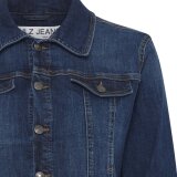 Pulz Jeans ( Dame )  - PULZ - PZKATJA DENIM JACKET | COWBOYJAKKE DARK BLUE