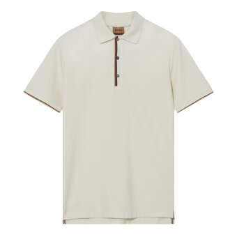 Mos Mosh Gallery - Mos Mosh - Harvey | Polo T-shirt Offwhite