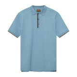 Mos Mosh Gallery - Mos Mosh - Harvey | Polo T-shirt Sky Blue