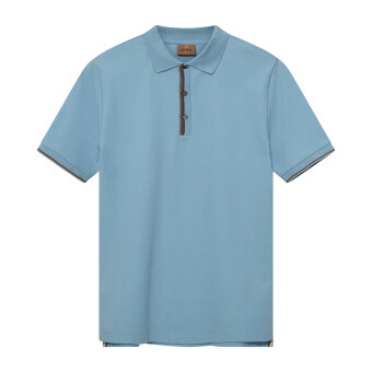 Mos Mosh Gallery - Mos Mosh - Harvey | Polo T-shirt Sky Blue