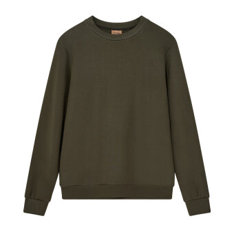 Mos Mosh Gallery - Mos Mosh - Abel crew neck | Sweatshirt Army Green