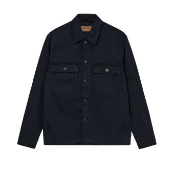 Mos Mosh Gallery - Mos Mosh - Matteo soft | Overshirt Navy