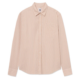 Double A by Wood Wood - Wood Wood Double A - Day striped shirt | Skjorte Doe