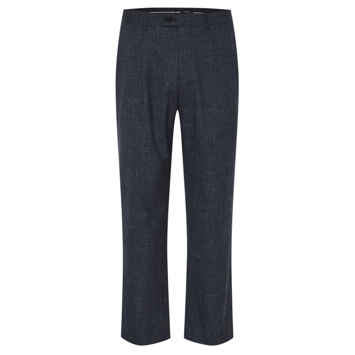 Matinique - Matinique - Weller pleat pants | Habitbukser Dark navy mel