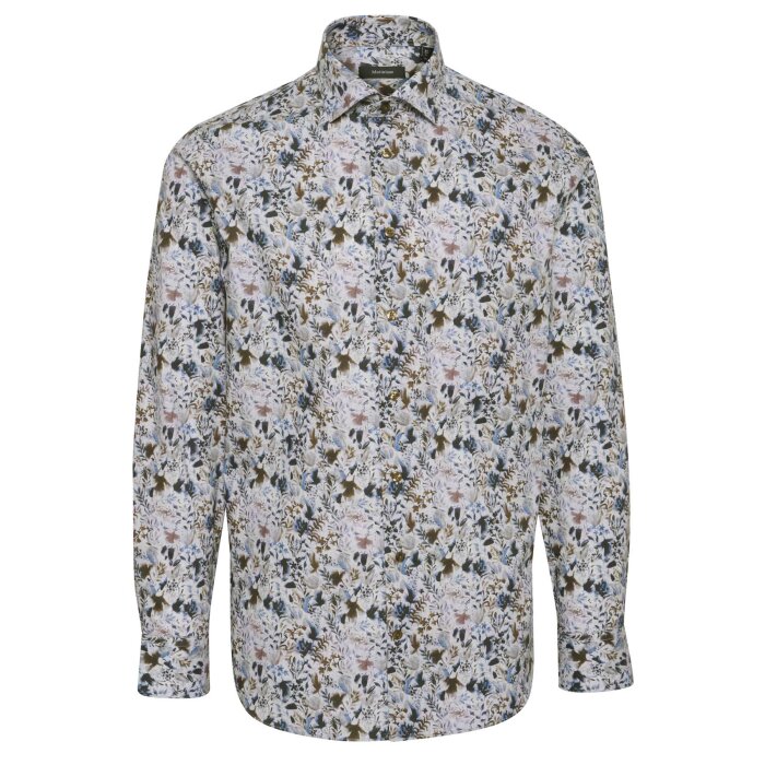 Matinique - Matinique - Marc print shirt | Skjorte Mørkeblå