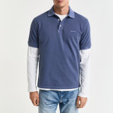 Gant - Gant - Sunfaded Pique | Polo T-shirt Dusty Navy