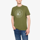 Signal - Signal - Odin front print tee | T-shirt Cypress Green