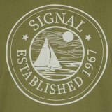 Signal - Signal - Odin front print tee | T-shirt Cypress Green