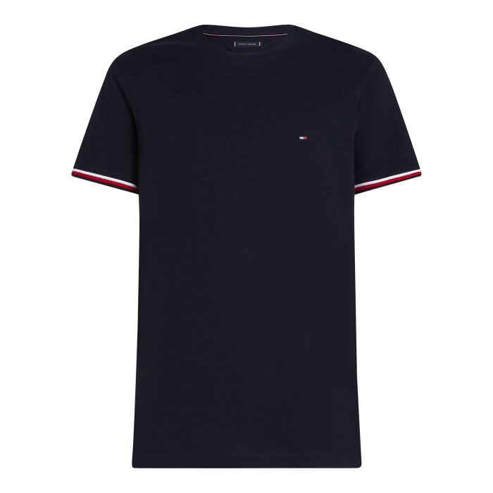 Tommy Hilfiger  - Tommy H. glob. stripe cuff tee