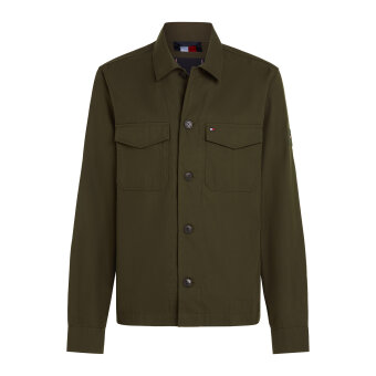 Tommy Hilfiger  - Tommy Hilfiger - Cotton nylon jacket | Jakke Army green