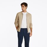 Tommy Hilfiger  - Tommy Hilfiger - Cable zip through | Cardigan sandalwood