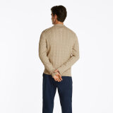 Tommy Hilfiger  - Tommy Hilfiger - Cable zip through | Cardigan sandalwood