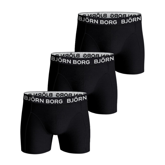 Bjørn Borg - Bjørn Bjorg - Tights 3pack | Sort