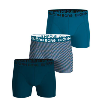 Bjørn Borg - Bjørn Borg - Cotton stretch boxer 3p | Blå