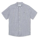 LES DEUX - Les Deux - Kris linen shirt | K/Æ Skjorte Ivory Blue