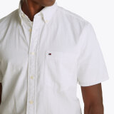 Tommy Hilfiger  - Tommy Hilfiger - Seersucker shirt | K/Æ Skjorte Optic White