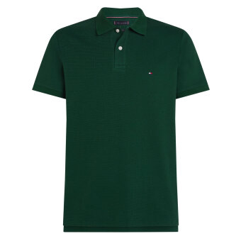 Tommy Hilfiger  - Tommy Hilfiger - Merceriseret jacquard | Polo T-shirt Ornament Green