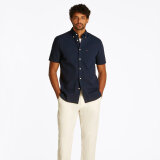 Tommy Hilfiger  - Tommy Hilfiger - Seersucker shirt | K/Æ Skjorte Marineblå