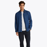 Tommy Hilfiger  - Tommy Hilfiger - lightweight denim shirt | Skjorte Dark Blue Denim