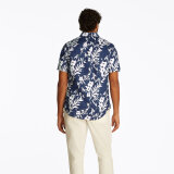 Tommy Hilfiger  - Tommy Hilfiger - Linen tropical shirt | K/Æ Skjorte Night Sky