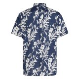 Tommy Hilfiger  - Tommy Hilfiger - Linen tropical shirt | K/Æ Skjorte Night Sky