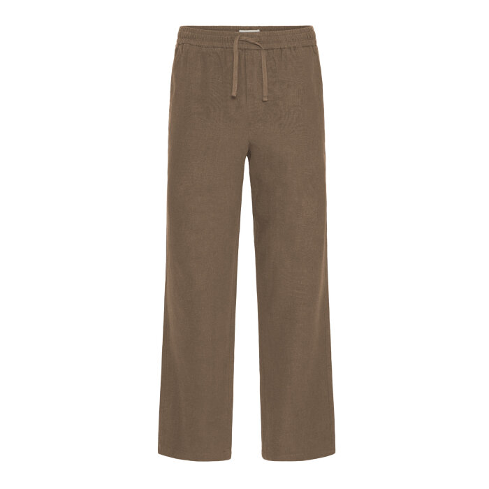 Solid - Solid - Alann linen pants | Hørbukser Shitake