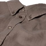 Mos Mosh Gallery - Mos Mosh - Theo linen shirt | Hørskjorte Chocolate Chip