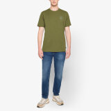 Signal - Signal - Oliver chest print tee | T-shirt Cypress Green