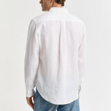 Gant - Gant - Linen shirt | Hørskjorte White