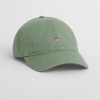 Gant - Gant - Shield cotton twill cap | Kasket Kalamata Green