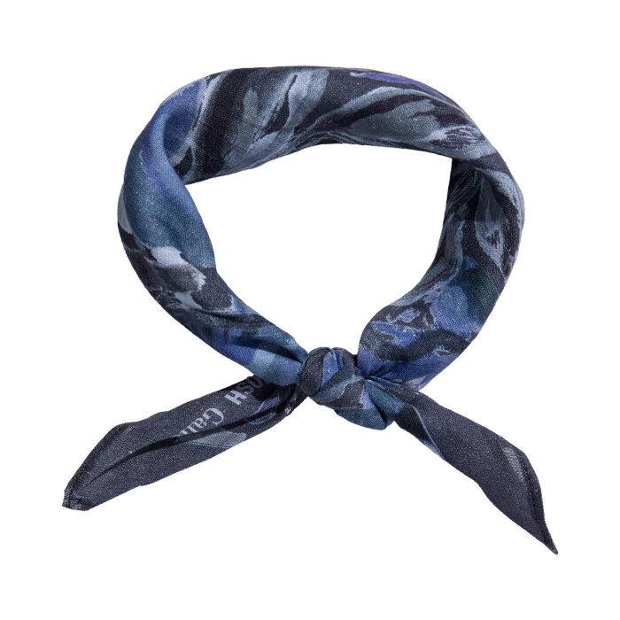 Mos Mosh Gallery - Mos Mosh - Sun linen neckerchief | Tørklæde Indigo Navy