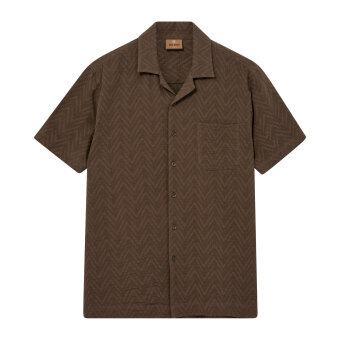 Mos Mosh Gallery - Mos Mosh - Marco Rosacel shirt | K/Æ Skjorte Brown