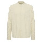 Solid - Solid - Allan linen china shirt | Skjorte Oatmeal