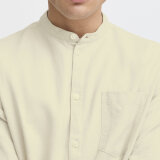 Solid - Solid - Allan linen china shirt | Skjorte Oatmeal