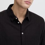 Solid - Solid - Enea Allan linen shirt | Hørskjorte True Black