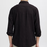 Solid - Solid - Enea Allan linen shirt | Hørskjorte True Black