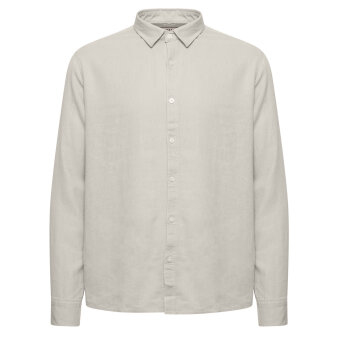 Solid - Solid - Enea Allan linen shirt | Skjorte Oatmeal