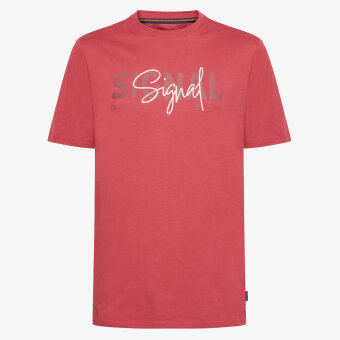 Signal - Signal - Owen print tee | T-shirt Red Earth