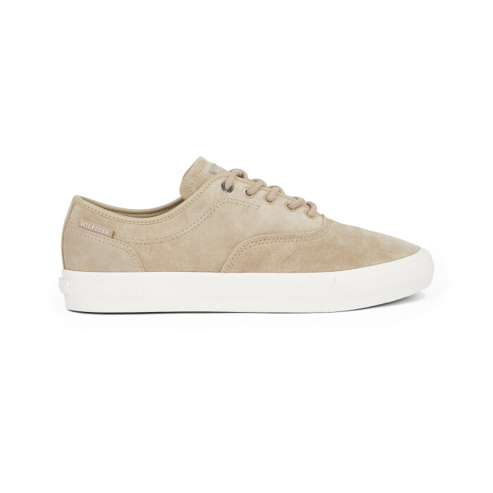 Tommy Hilfiger  - Tommy Hilfiger - Low oxford suede shoe | Sneakers Beige