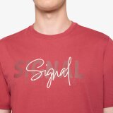 Signal - Signal - Owen print tee | T-shirt Red Earth