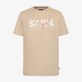 Signal - Signal - Owen print tee | T-shirt Dry Teak