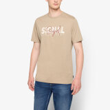 Signal - Signal - Owen print tee | T-shirt Dry Teak