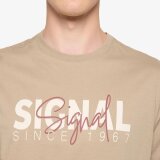 Signal - Signal - Owen print tee | T-shirt Dry Teak