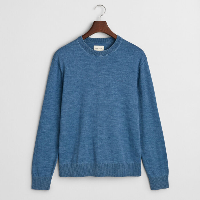 Gant - Gant - Sunfaded crew neck | Strik Persian Blue