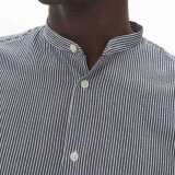 Matinique - Matinique - Trostol china shirt SS | K/Æ Skjorte Dark navy