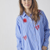 Sisters Point ( Dame ) - SISTERS POINT - IBISA-SH | SKJORTE STRIPE RED