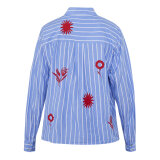 Sisters Point ( Dame ) - SISTERS POINT - IBISA-SH | SKJORTE STRIPE RED